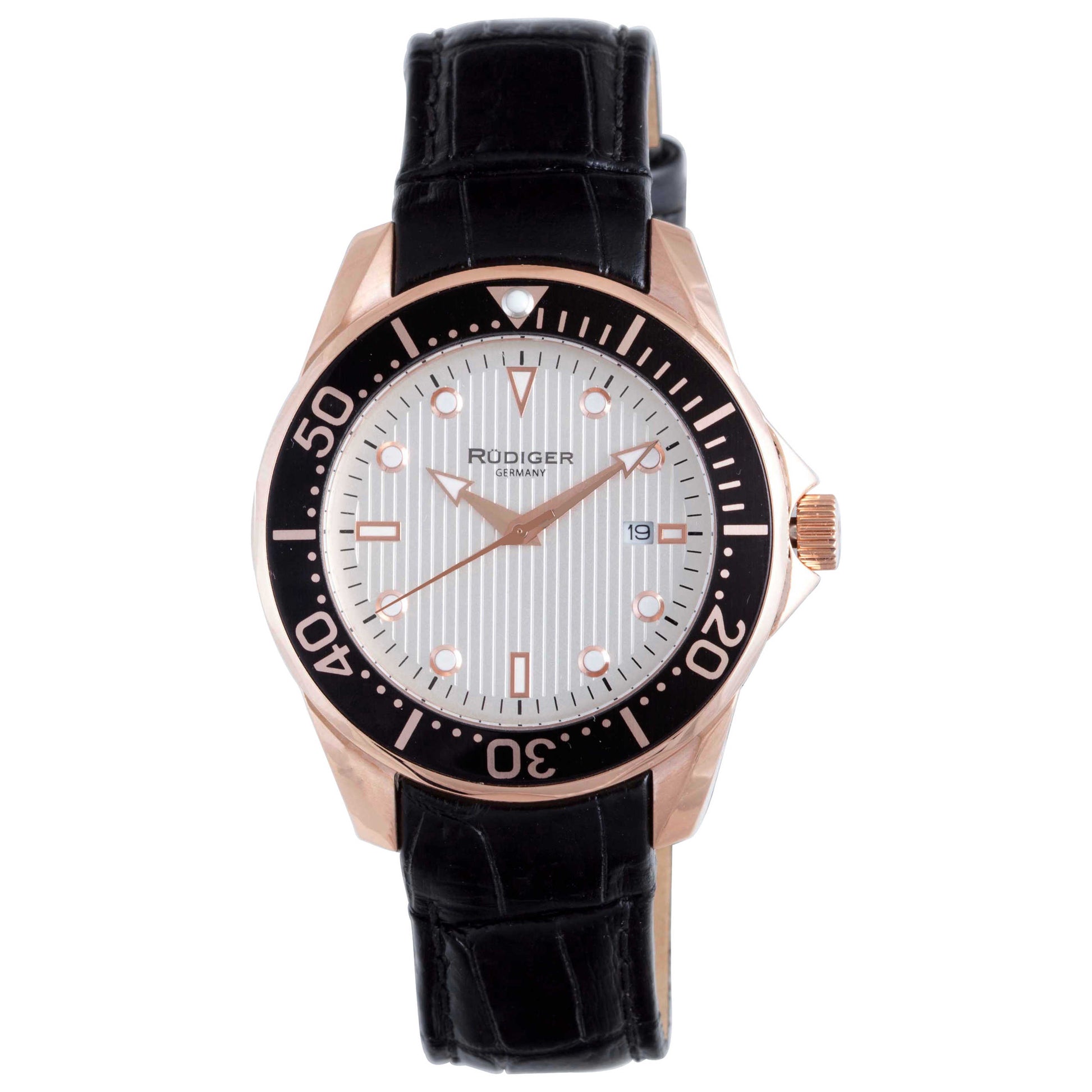 Front view of Rudiger Chemnitz Men's Quartz Watch R2000-09-001L
