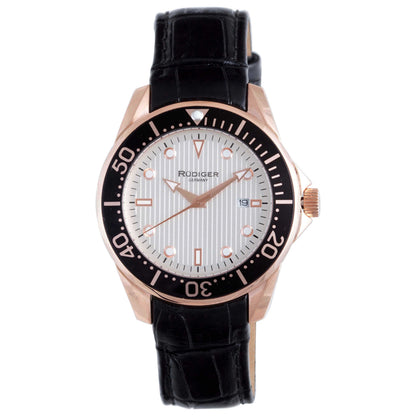 Front view of Rudiger Chemnitz Men's Quartz Watch R2000-09-001L