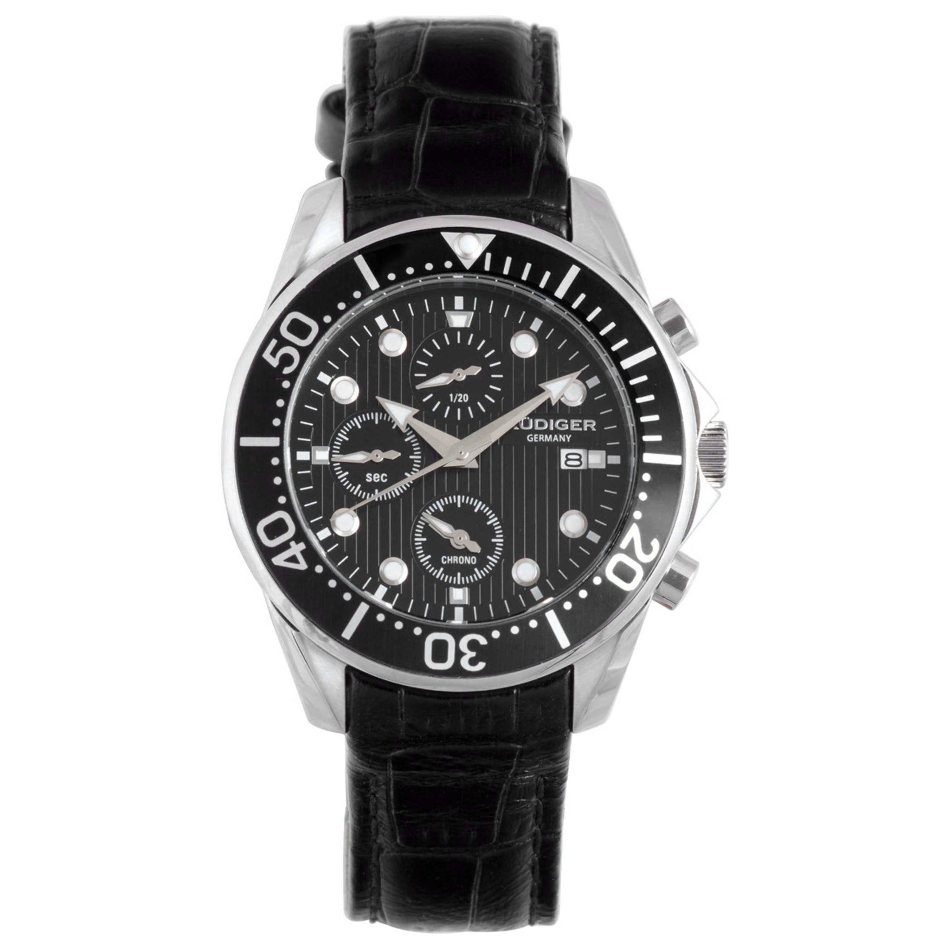 Front view of Rudiger Chemnitz Men's Quartz Watch R2001-04-007L