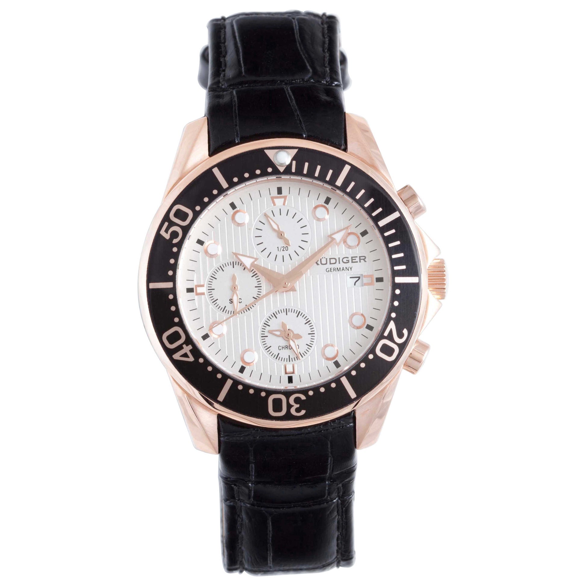 Front view of Rudiger Chemnitz Men's Quartz Watch R2001-09-001L