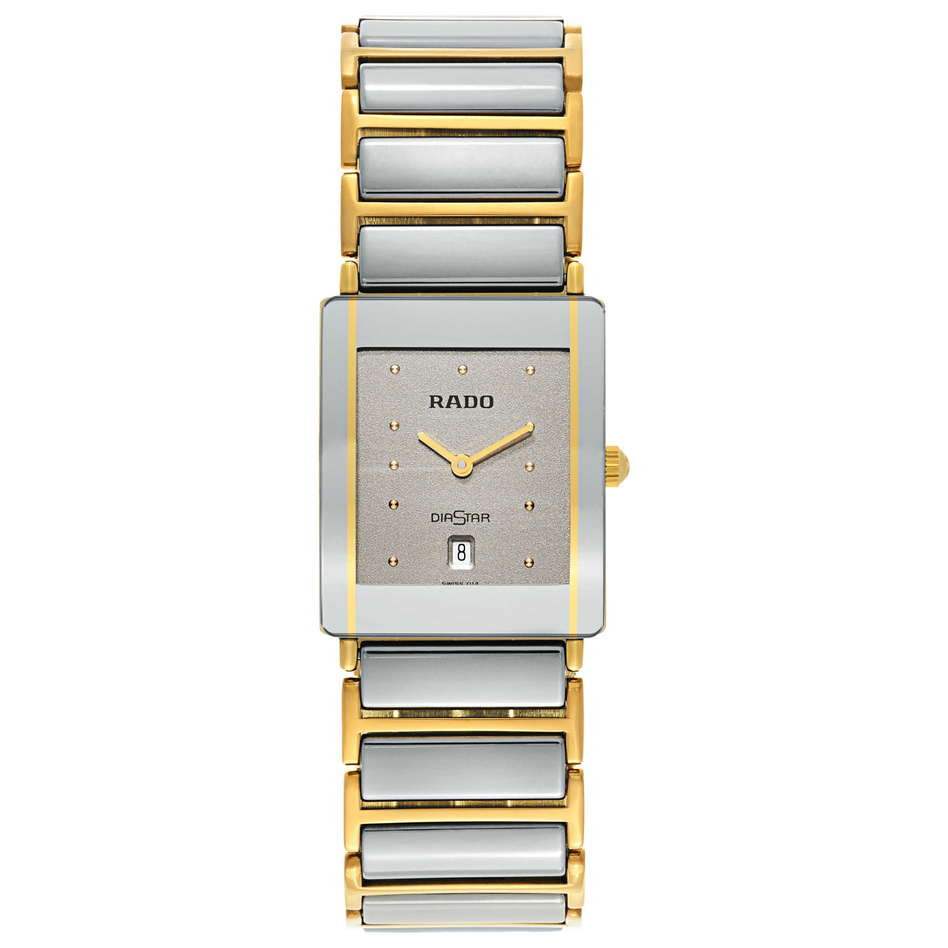 Front view of Rado Integral Men's Swiss Quartz (Battery-Powered) Watch R20281142