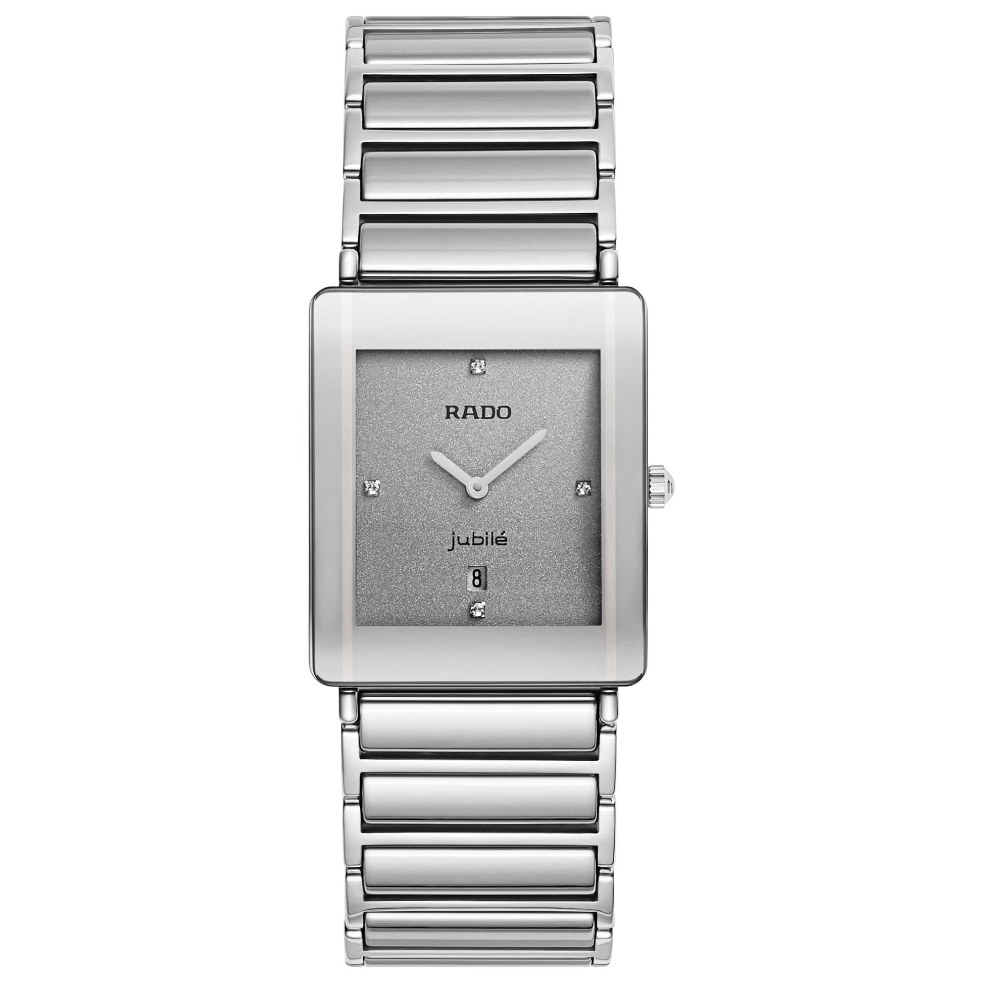 Front view of Rado Integral Men's Swiss Quartz (Battery-Powered) Watch R20484732