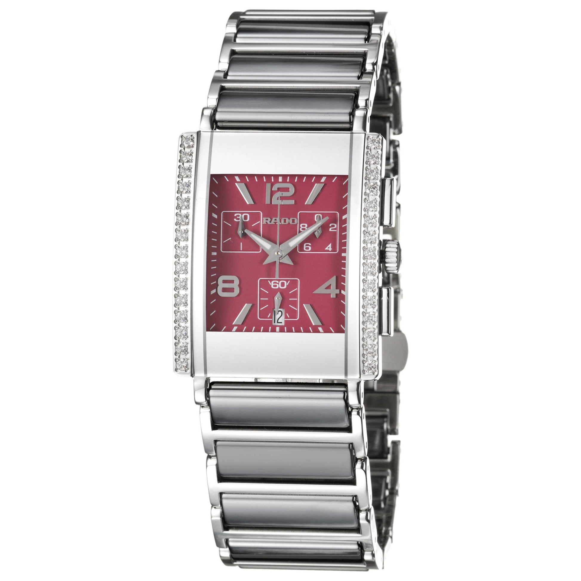 Front view of Rado Integral Men's Swiss Quartz (Battery-Powered) Watch R20670302