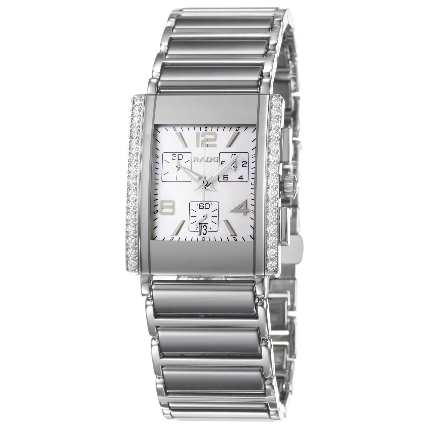 Front view of Rado Integral Men's Swiss Quartz (Battery-Powered) Watch R20670902