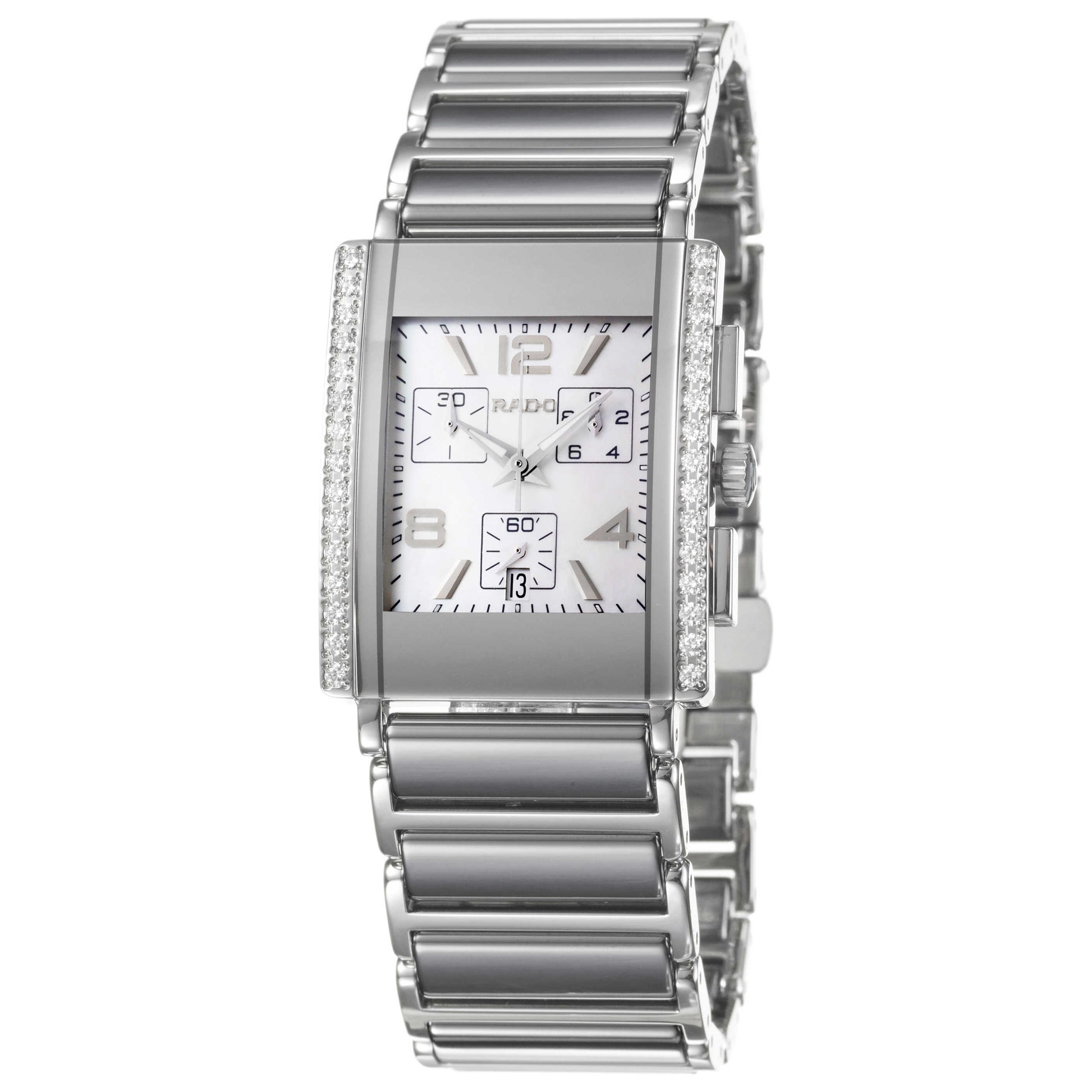 Front view of Rado Integral Men's Swiss Quartz (Battery-Powered) Watch R20670902