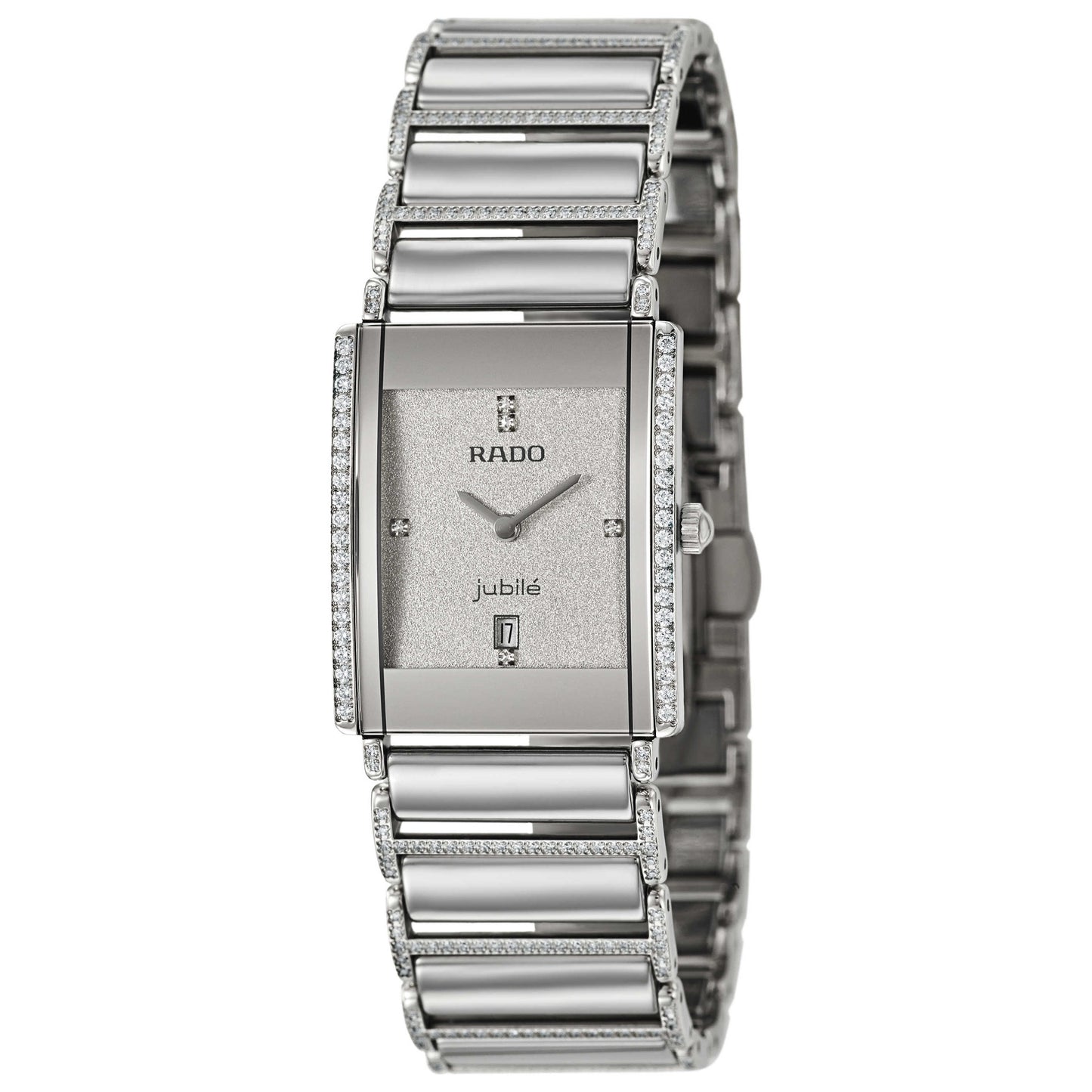 Front view of Rado Integral Women's Swiss Quartz (Battery-Powered) Watch R20671772