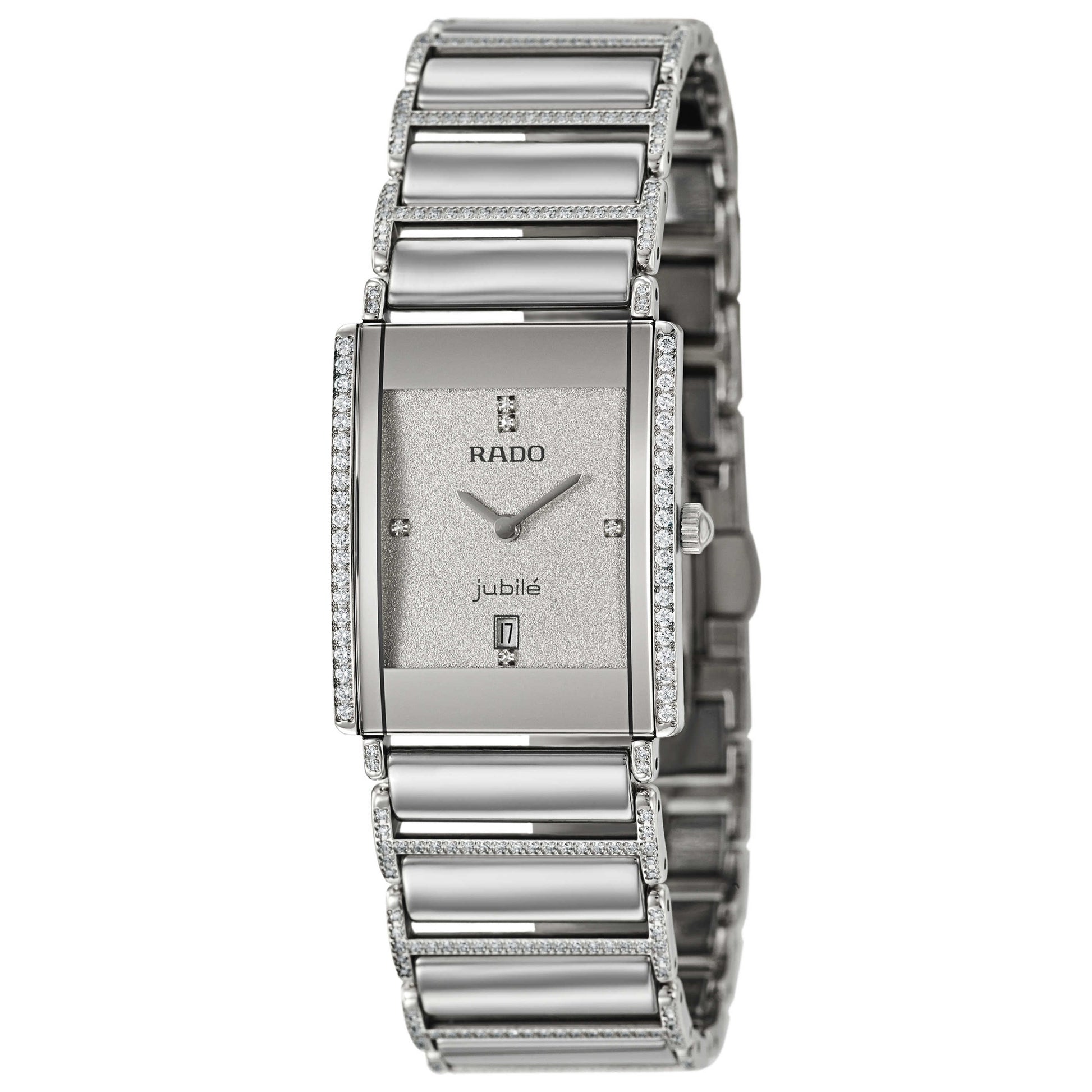Front view of Rado Integral Women's Swiss Quartz (Battery-Powered) Watch R20671772