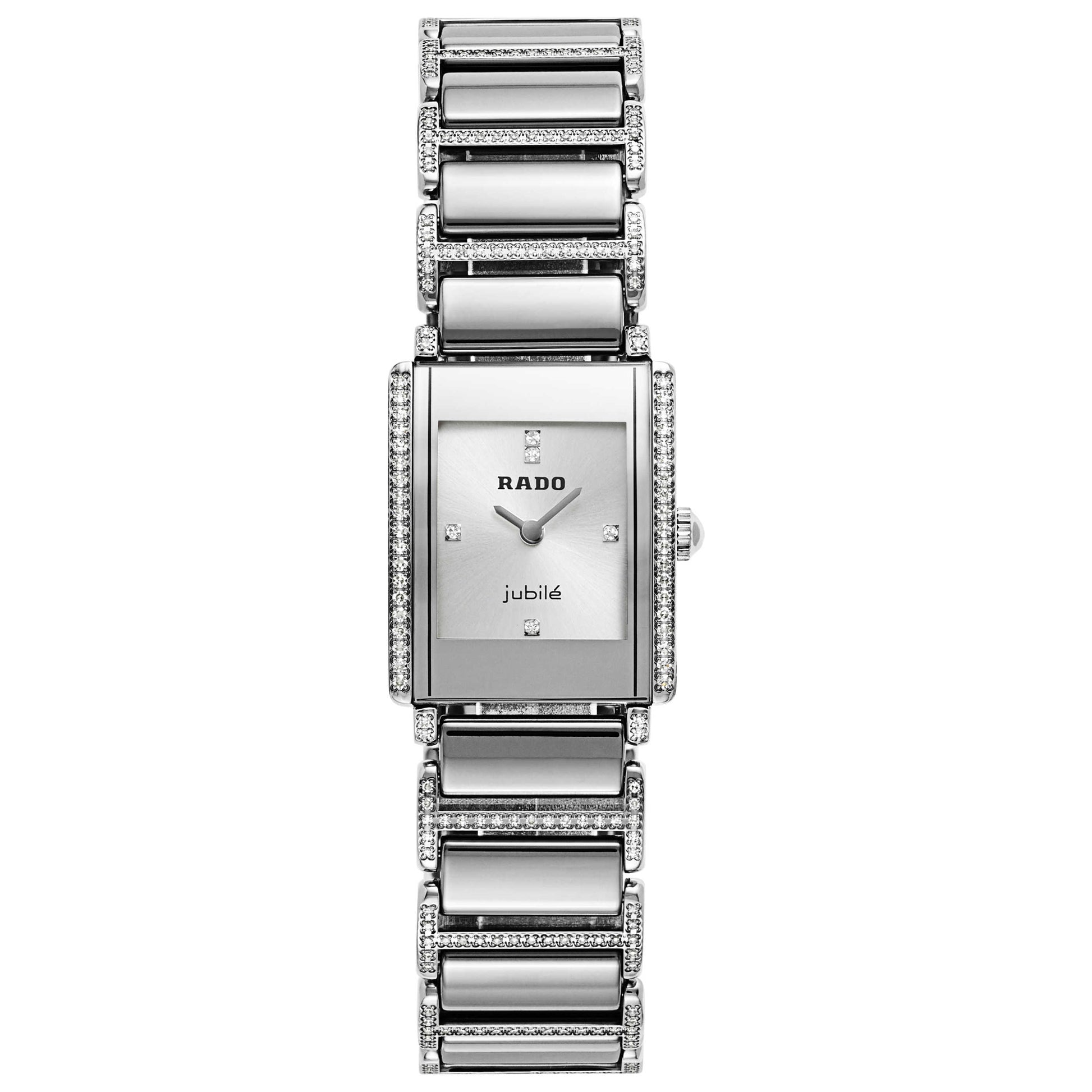 Front view of Rado Integral Women's Swiss Quartz (Battery-Powered) Watch R20672709