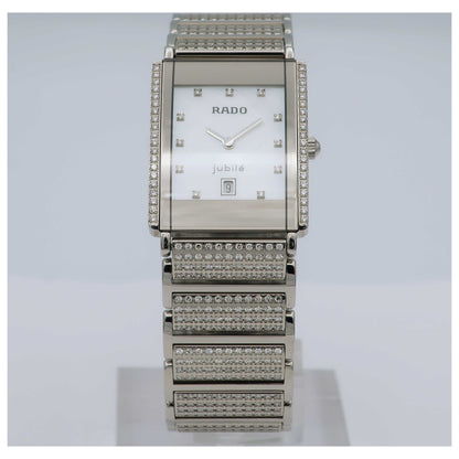 Front view of Rado Integral Women's Swiss Quartz (Battery-Powered) Watch R20673912-SD