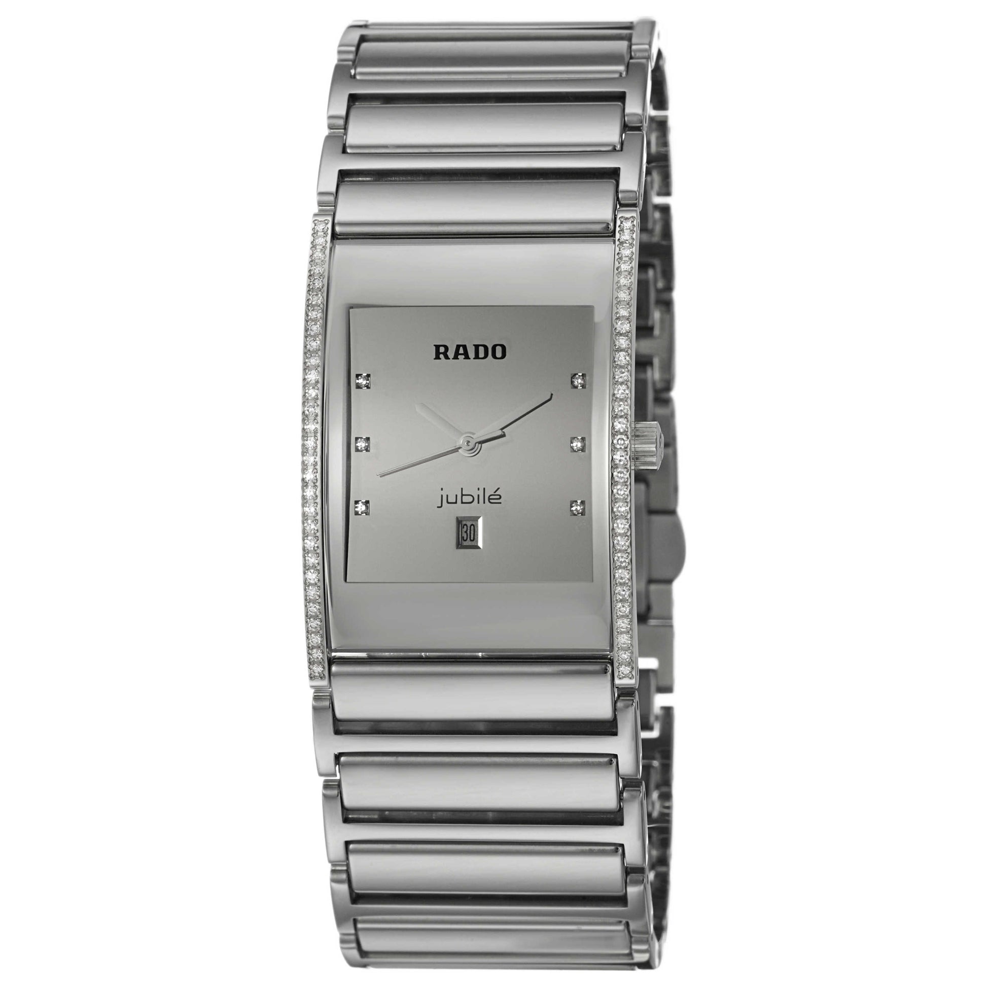 Front view of Rado Integral Men's Swiss Quartz (Battery-Powered) Watch R20731122