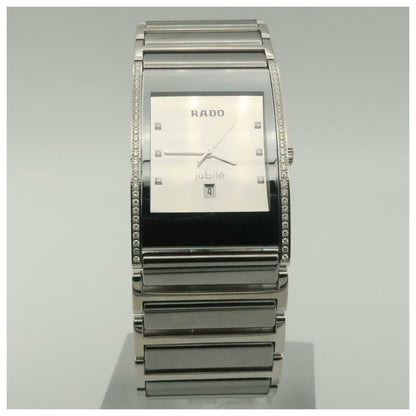 Front view of Rado Integral Women's Swiss Quartz (Battery-Powered) Watch R20731712-SDV