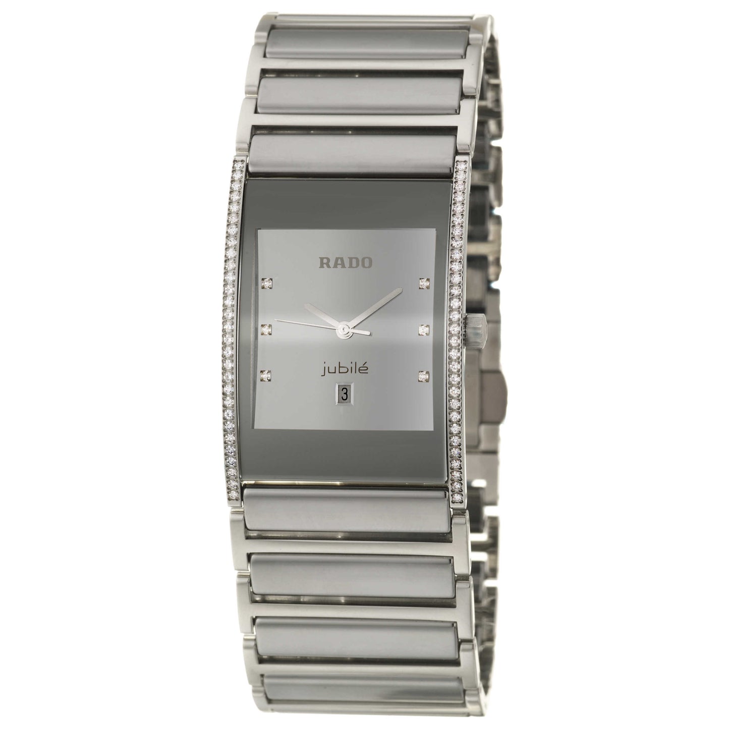 Front view of Rado Integral Women's Swiss Quartz (Battery-Powered) Watch R20731712