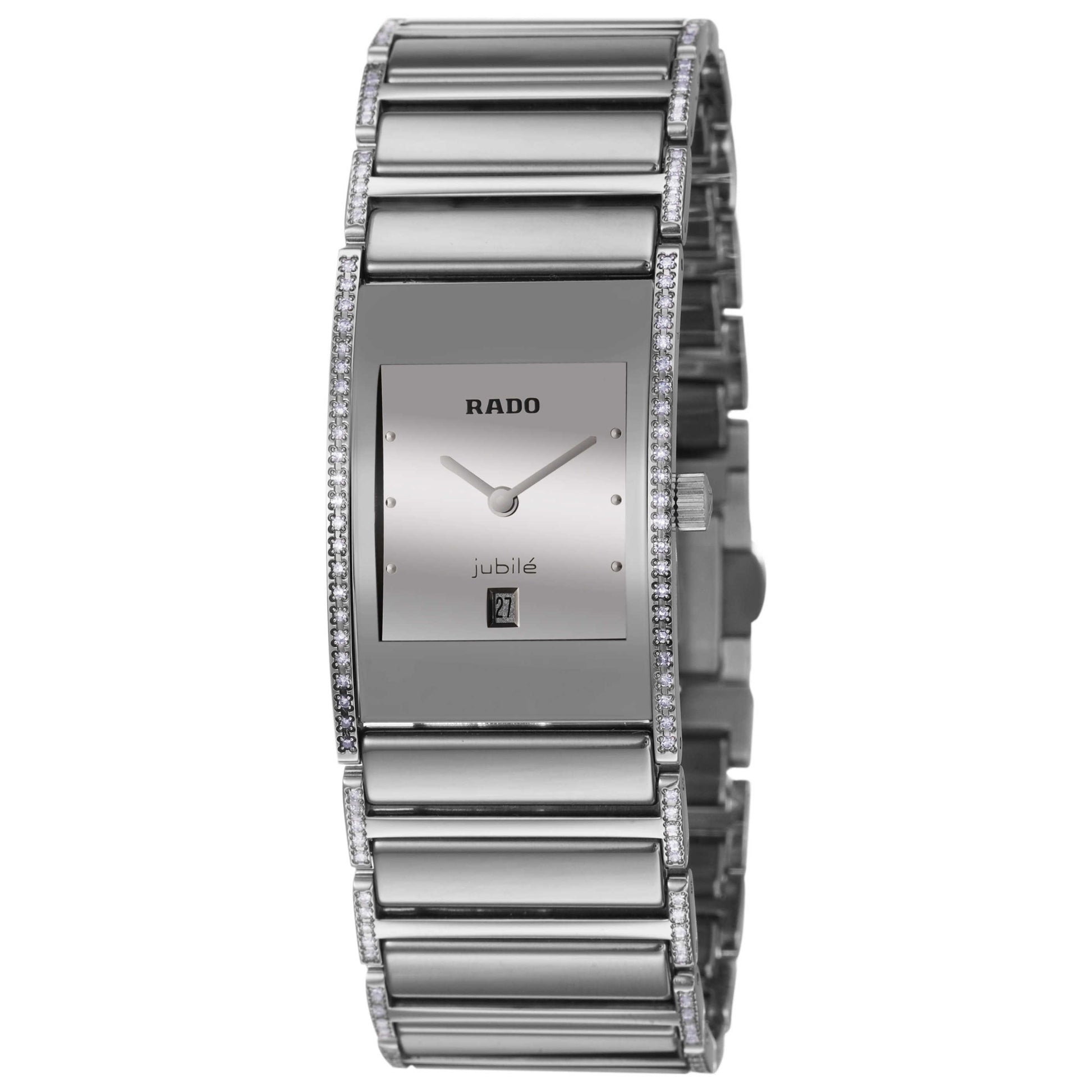 Front view of Rado Integral Women's Swiss Quartz (Battery-Powered) Watch R20732122