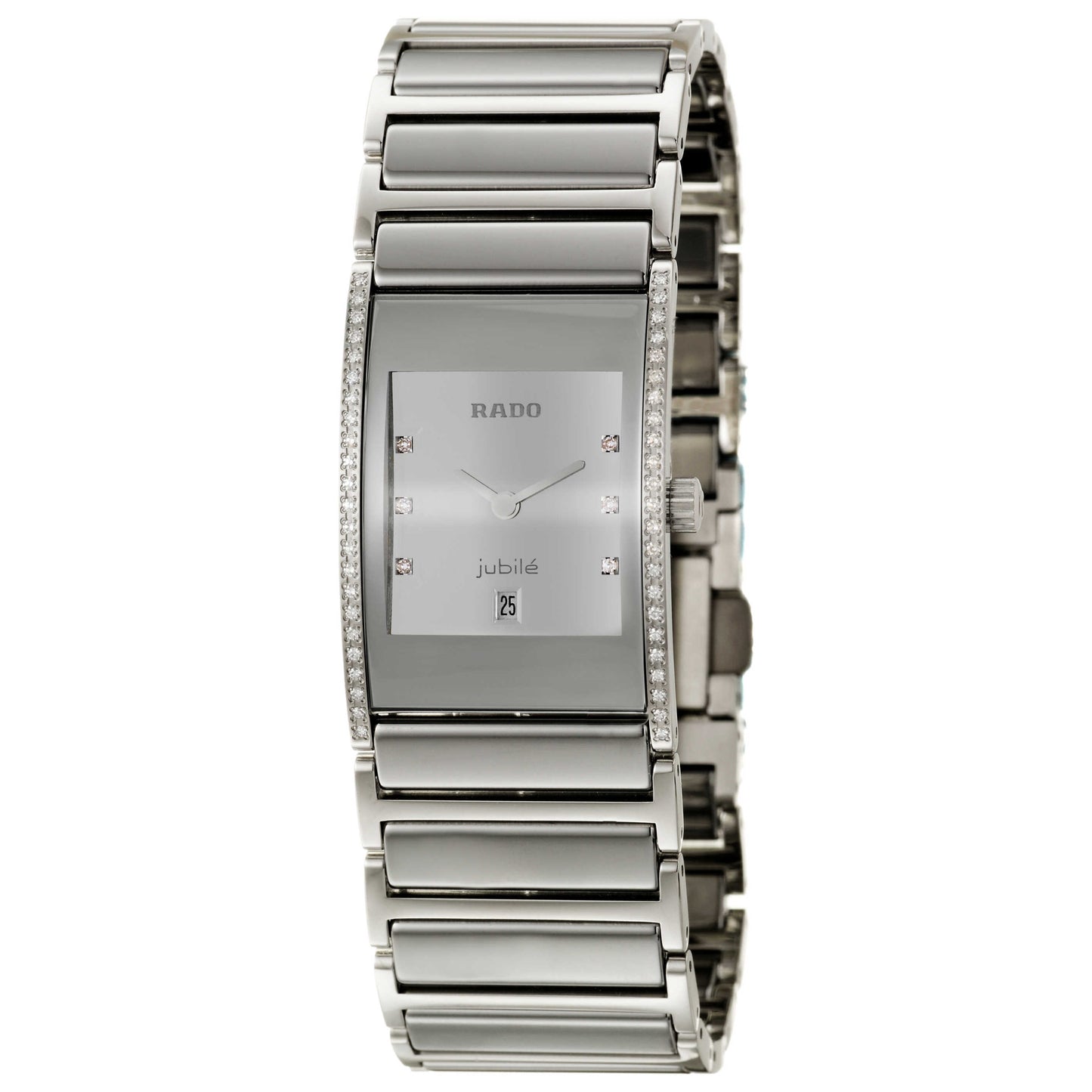 Front view of Rado Integral Women's Swiss Quartz (Battery-Powered) Watch R20732712
