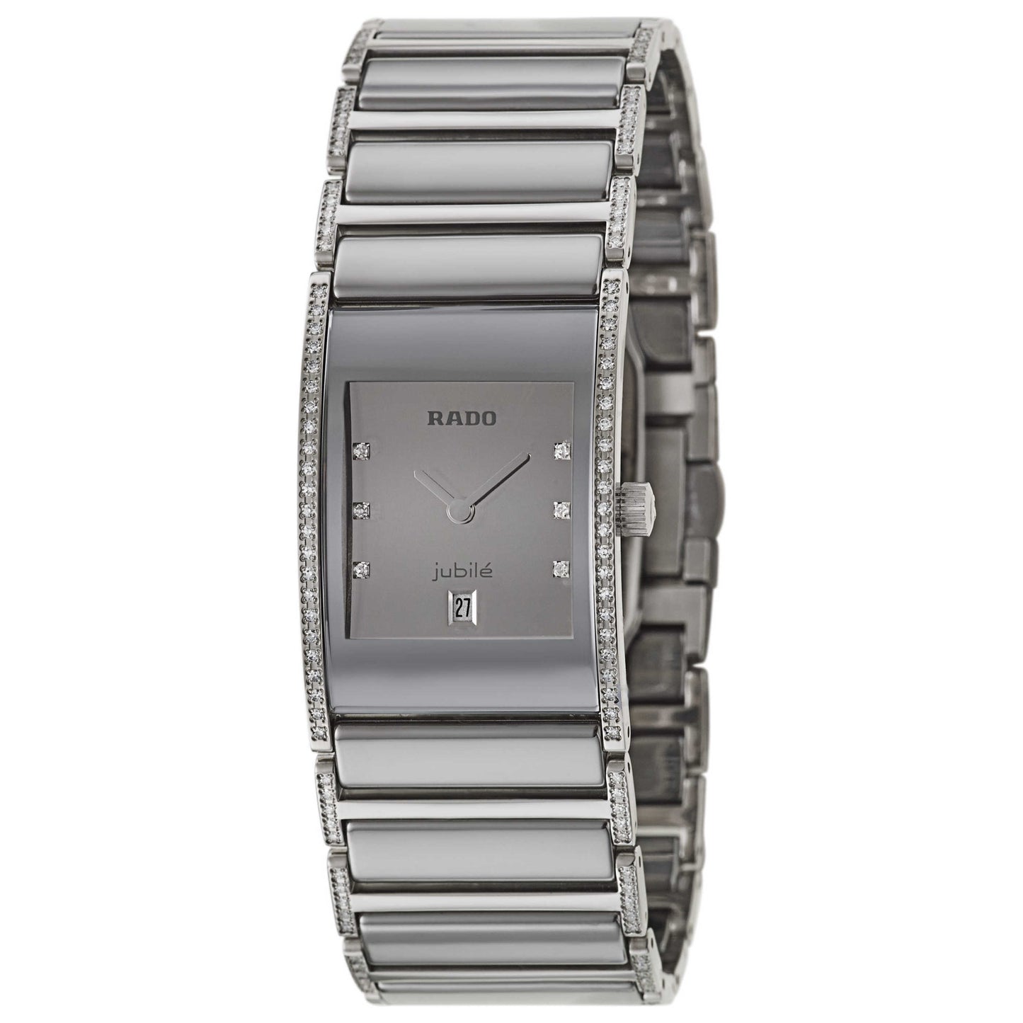 Front view of Rado Integral Women's Swiss Quartz (Battery-Powered) Watch R20732717