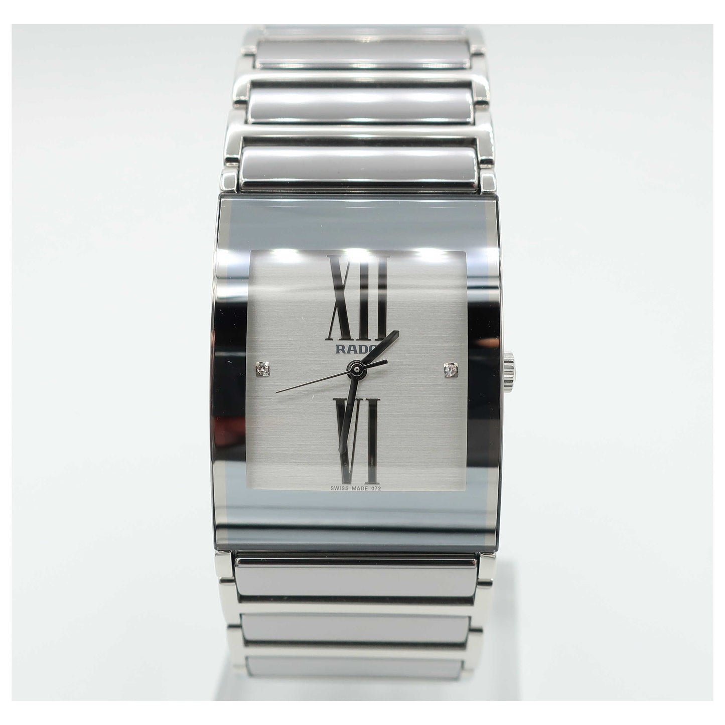 Front view of Rado Integral Women's Swiss Quartz (Battery-Powered) Watch R20745722-SD