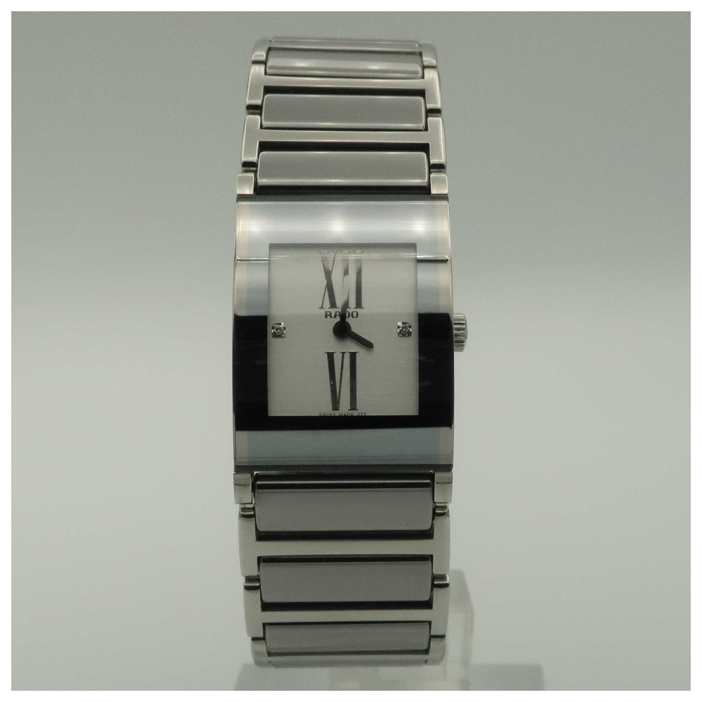 Front view of Rado Integral Women's Swiss Quartz (Battery-Powered) Watch R20747722-PO