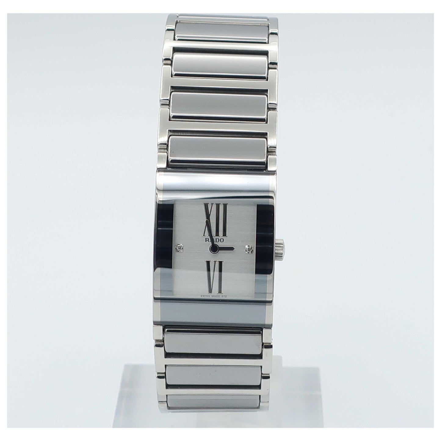 Front view of Rado Integral Women's Swiss Quartz (Battery-Powered) Watch R20747722-SD2