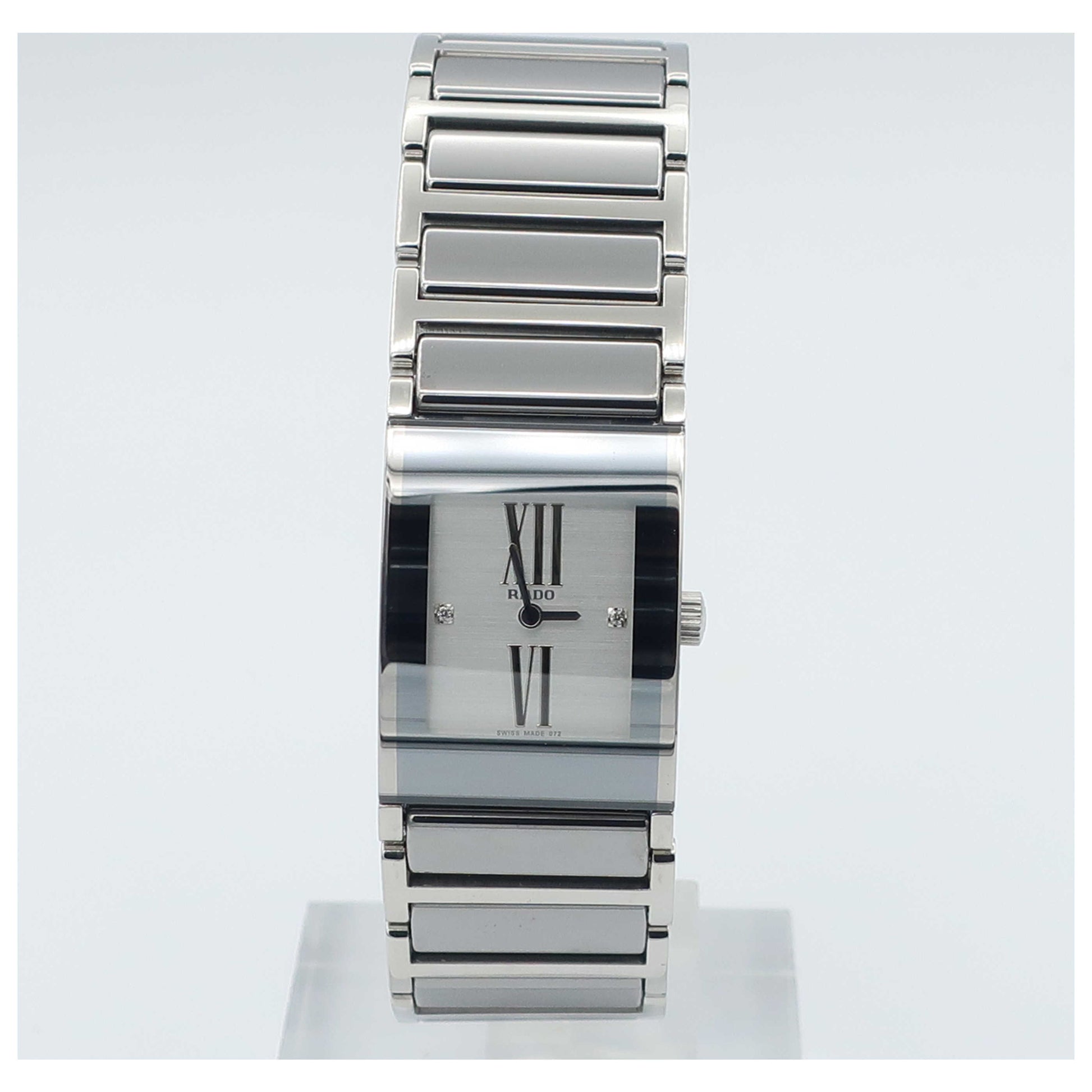 Front view of Rado Integral Women's Swiss Quartz (Battery-Powered) Watch R20747722-SD2