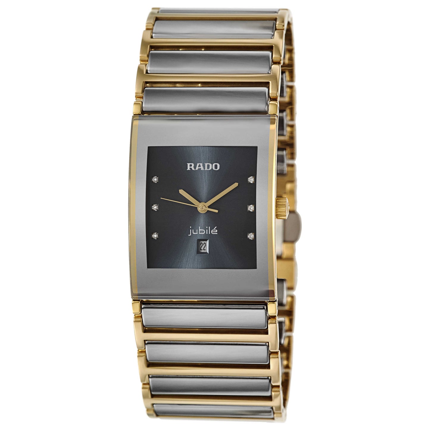 Front view of Rado Integral Men's Swiss Quartz (Battery-Powered) Watch R20748722