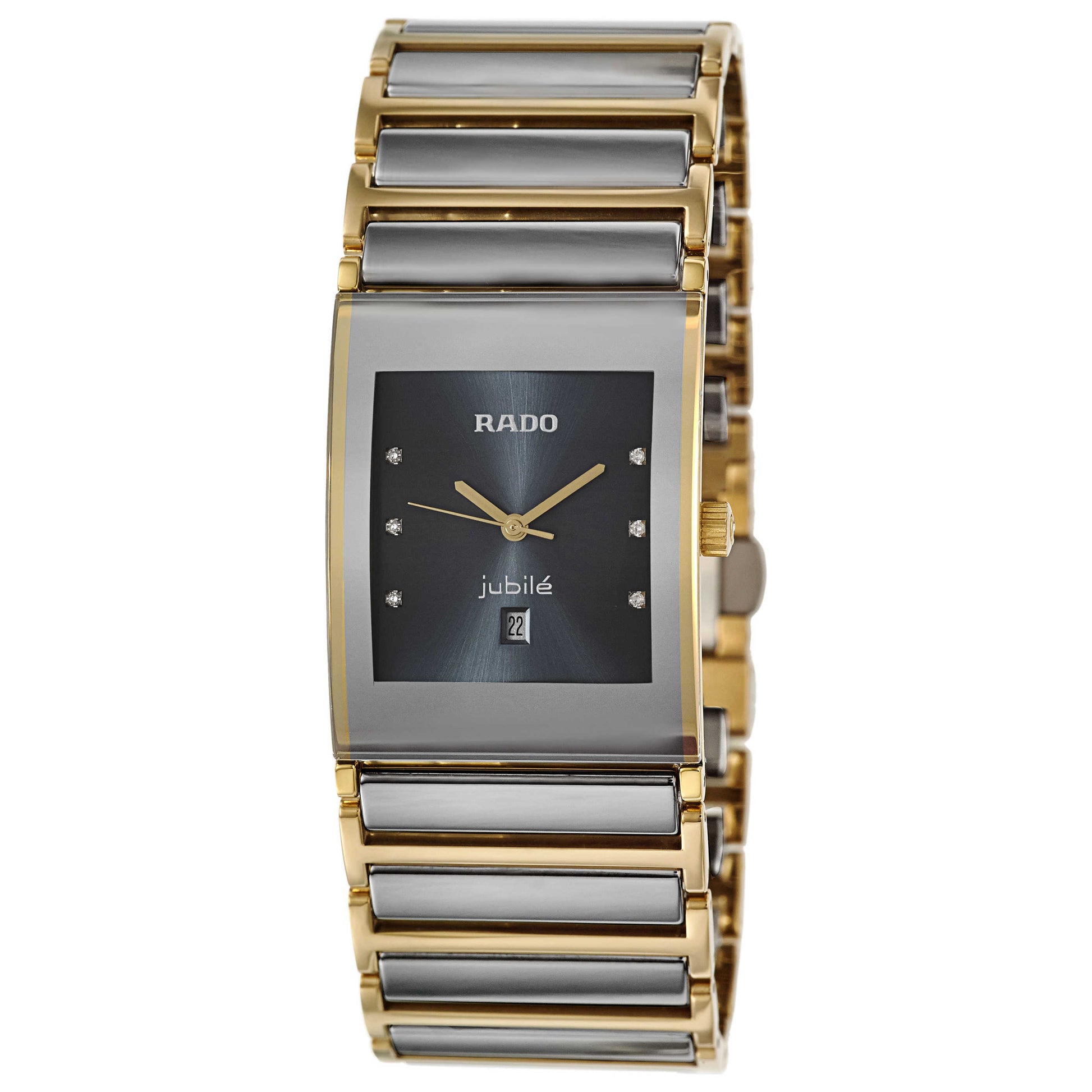 Front view of Rado Integral Men's Swiss Quartz (Battery-Powered) Watch R20748722