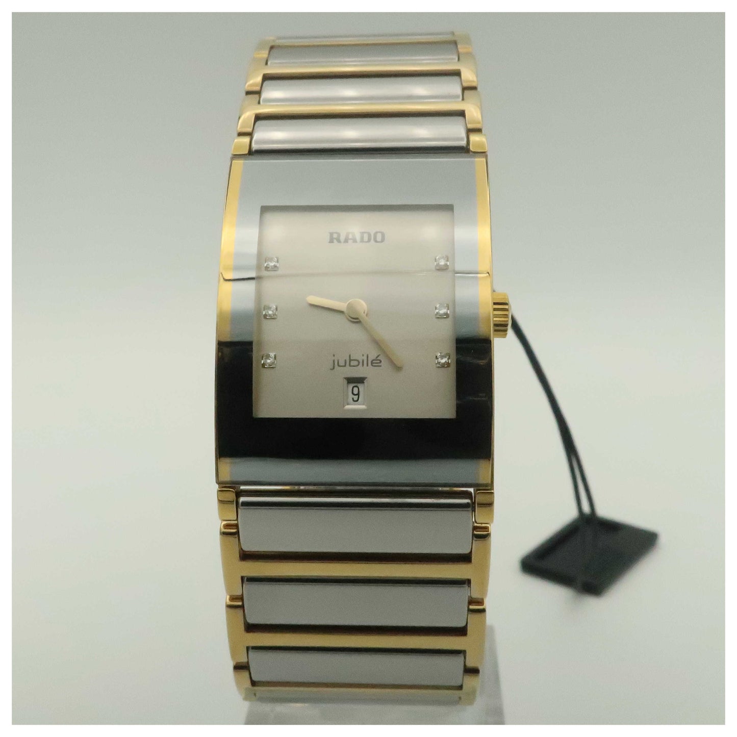 Front view of Rado Integral Women's Swiss Quartz (Battery-Powered) Watch R20749702-SD