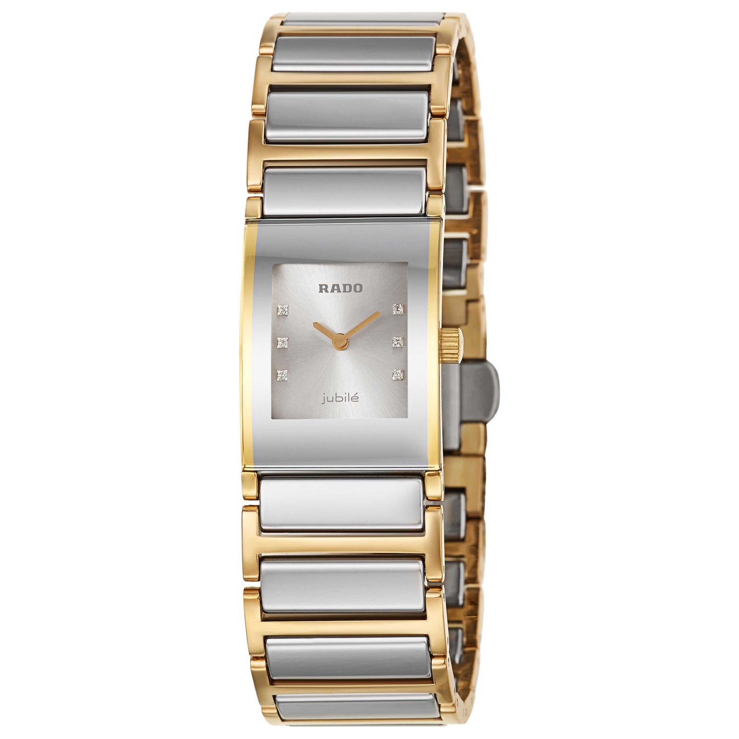 Front view of Rado Integral Women's Swiss Quartz (Battery-Powered) Watch R20750702