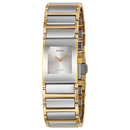 Front view of Rado Integral Women's Swiss Quartz (Battery-Powered) Watch R20750702