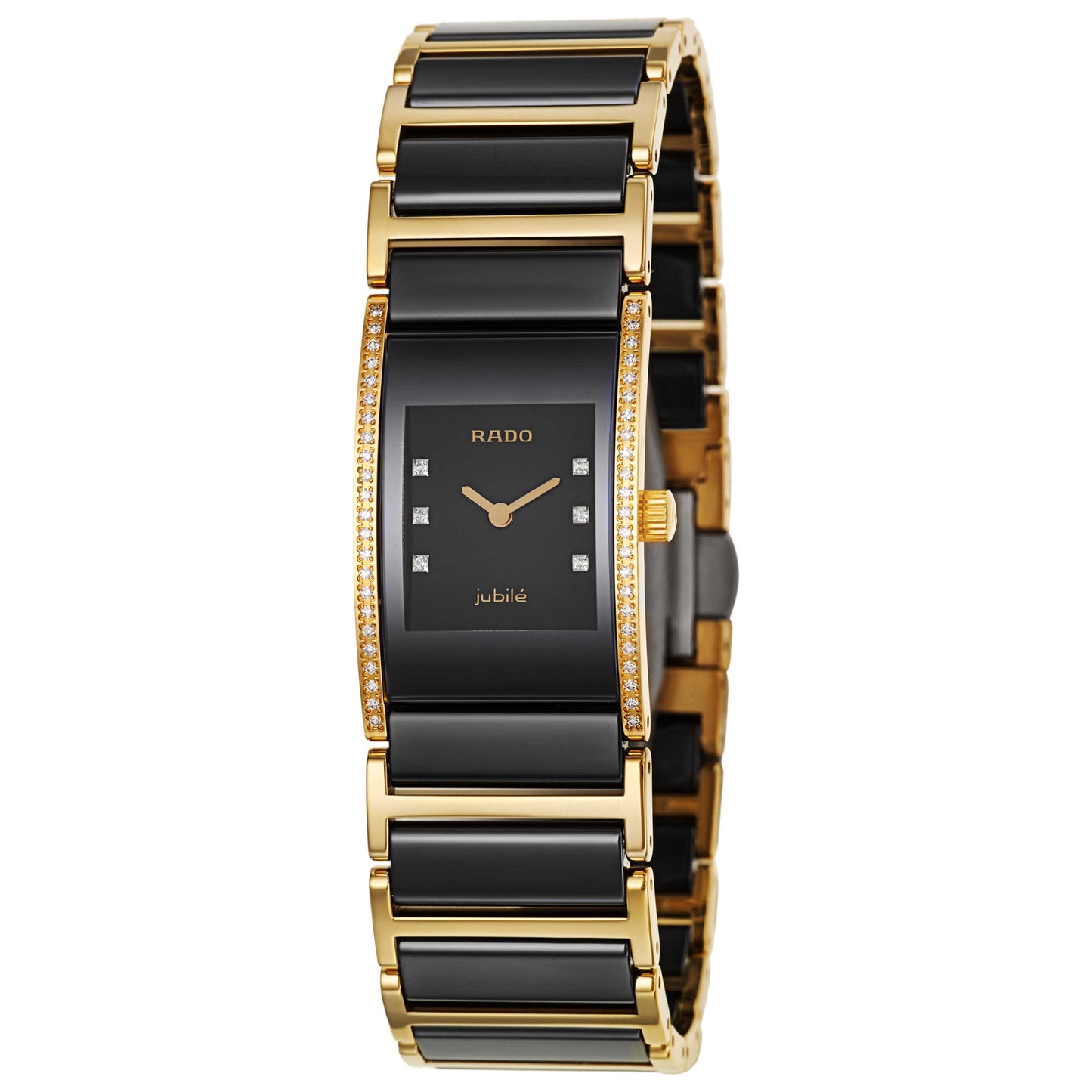 Front view of Rado Integral Women's Swiss Quartz (Battery-Powered) Watch R20753752