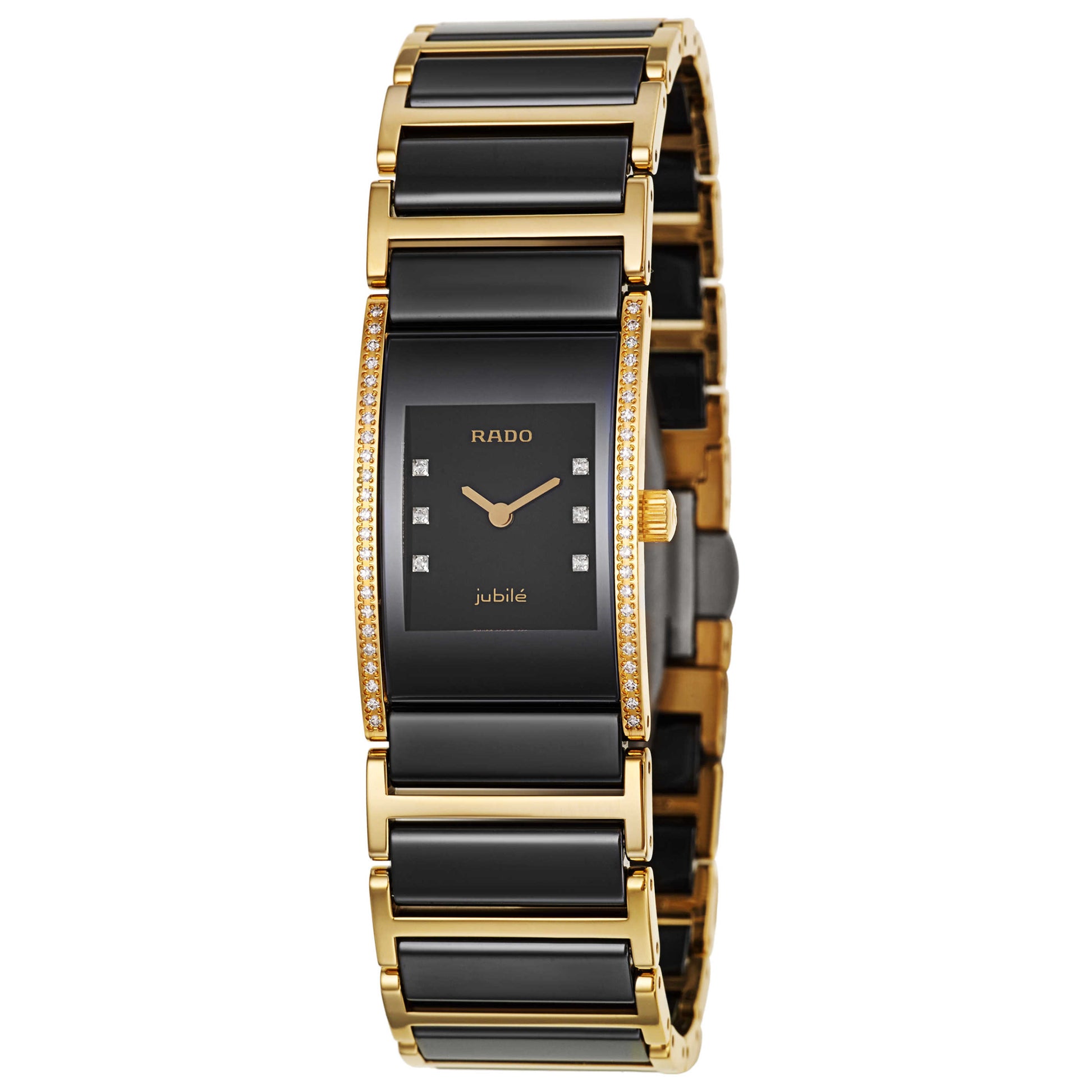 Front view of Rado Integral Women's Swiss Quartz (Battery-Powered) Watch R20753752