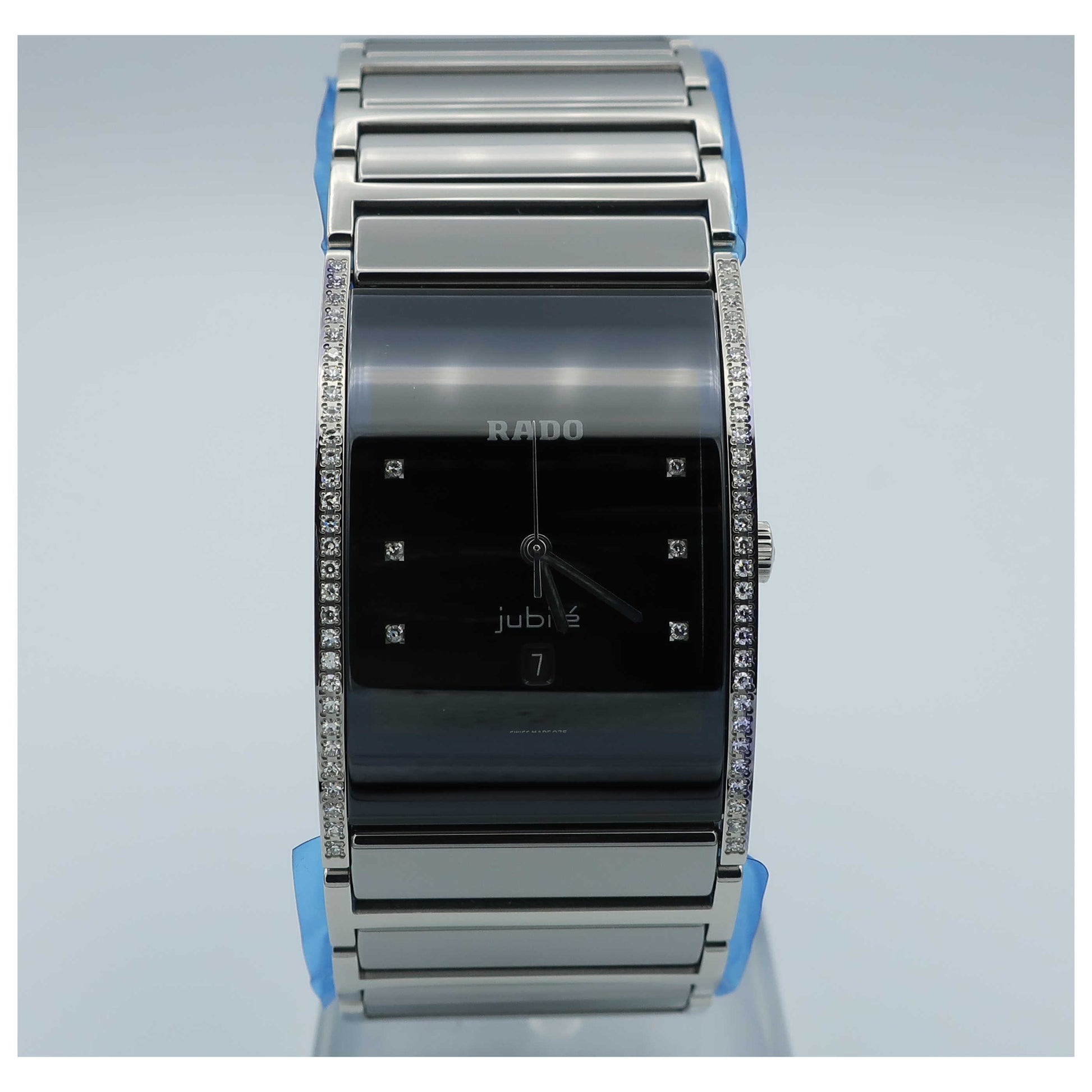 Front view of Rado Integral Men's Swiss Quartz (Battery-Powered) Watch R20757752-SD
