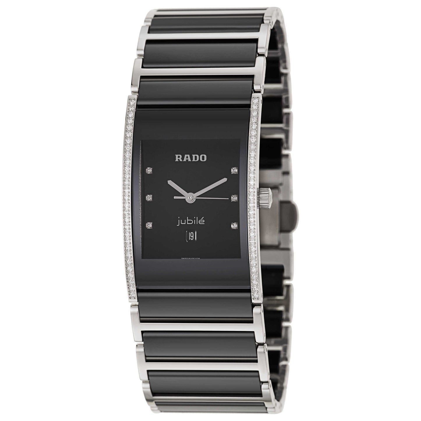 Front view of Rado Integral Women's Swiss Quartz (Battery-Powered) Watch R20758759