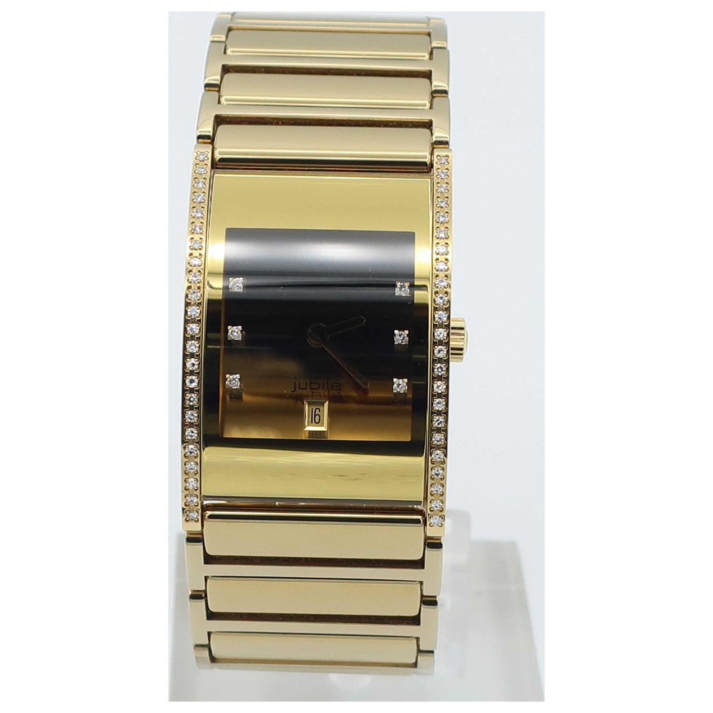 Front view of Rado Integral Women's Swiss Quartz (Battery-Powered) Watch R20782732-SDV