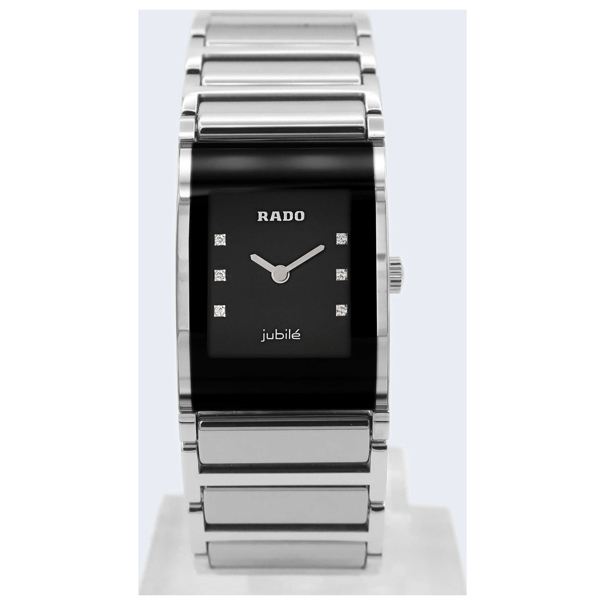 Front view of Rado Integral Women's Swiss Quartz (Battery-Powered) Watch R20786759-SD