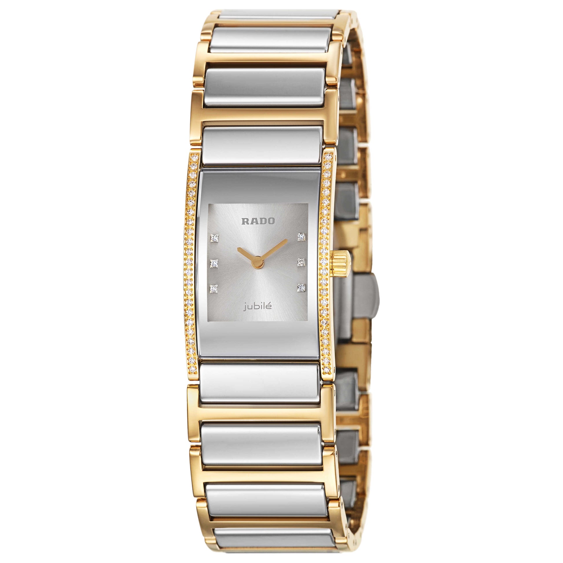 Front view of Rado Integral Women's Swiss Quartz (Battery-Powered) Watch R20795702