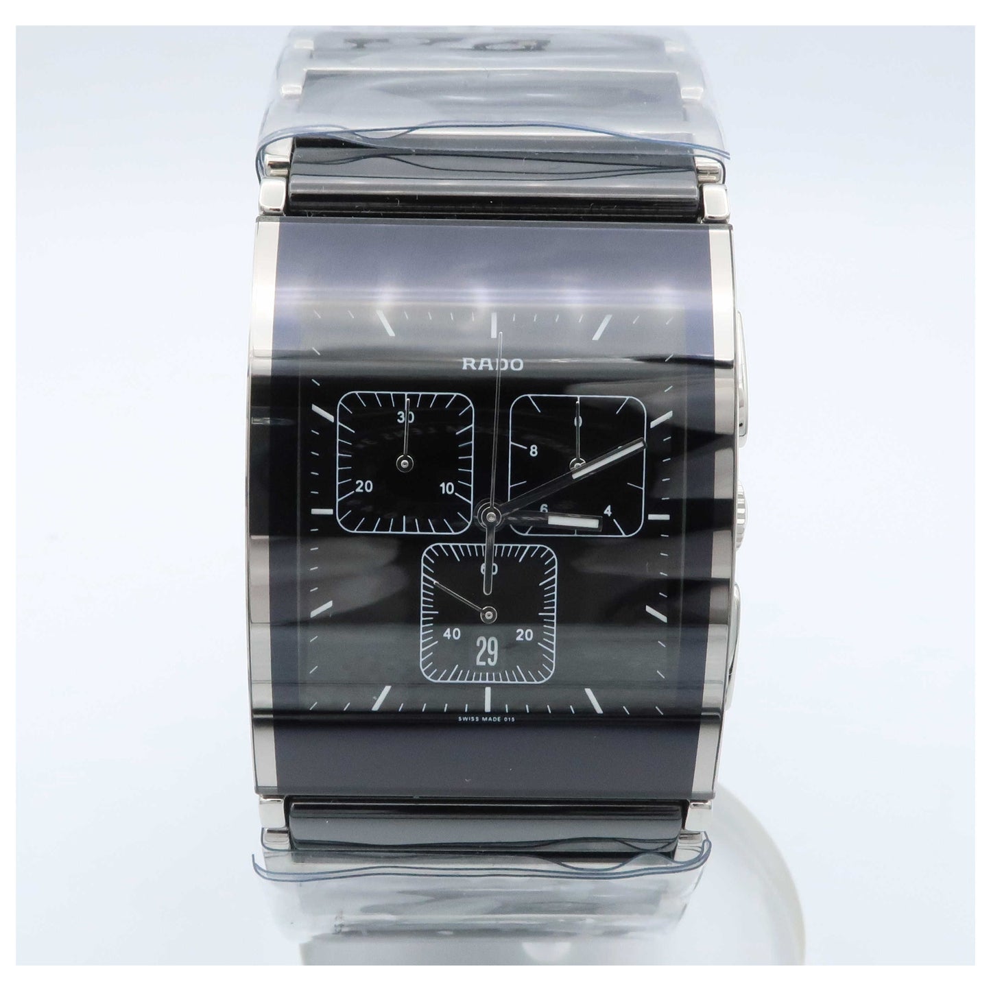 Front view of Rado Integral Men's Swiss Quartz (Battery-Powered) Watch R20849152-PO2