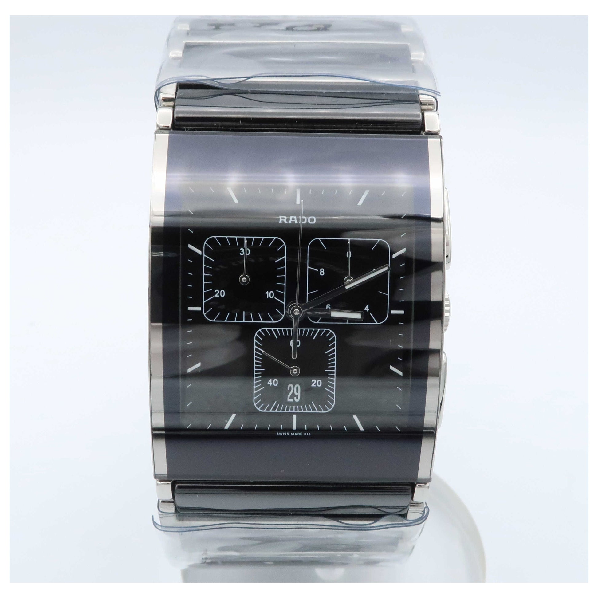 Front view of Rado Integral Men's Swiss Quartz (Battery-Powered) Watch R20849152-PO2