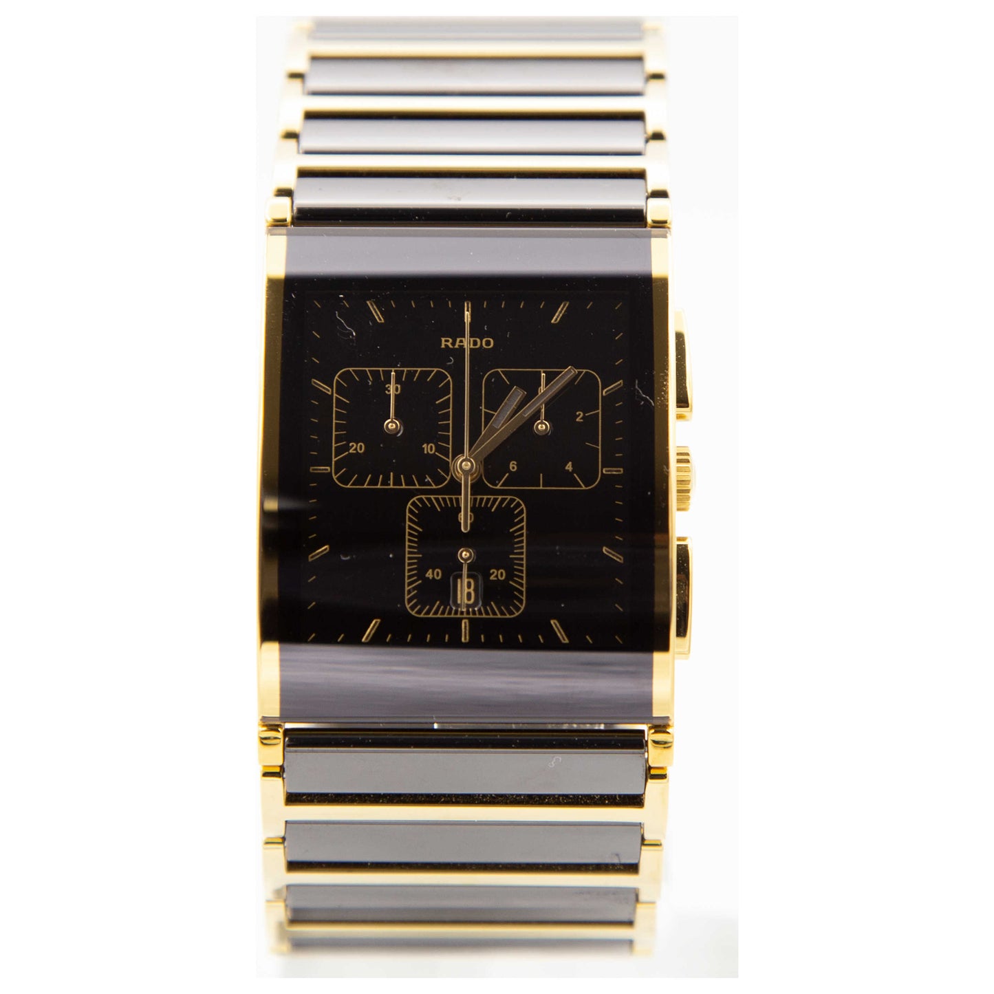 Front view of Rado Integral Men's Swiss Quartz (Battery-Powered) Watch R20851162-SDV