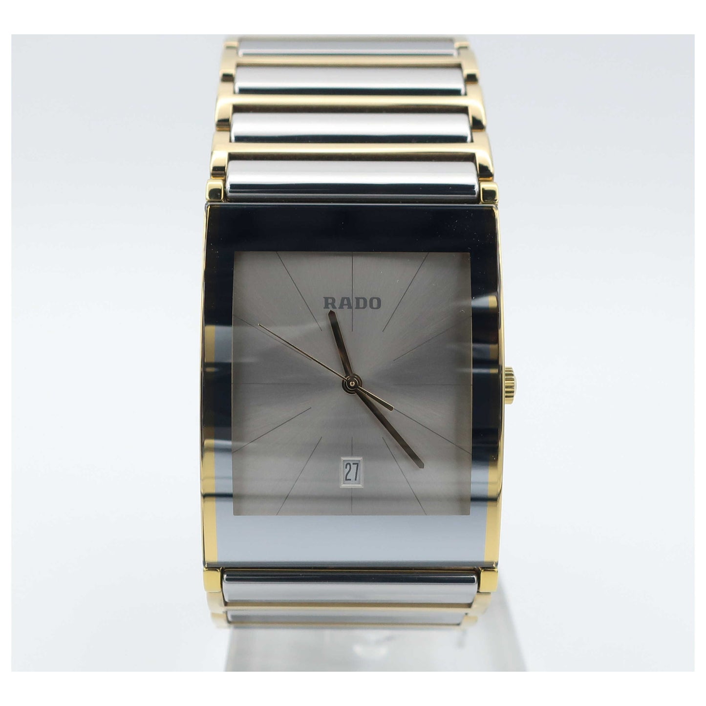 Front view of Rado Integral Men's Swiss Quartz (Battery-Powered) Watch R20860112-SD
