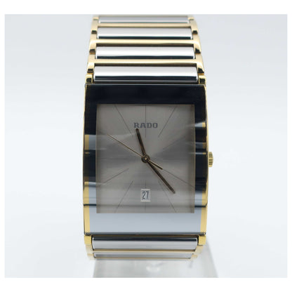 Front view of Rado Integral Men's Swiss Quartz (Battery-Powered) Watch R20860112-SD