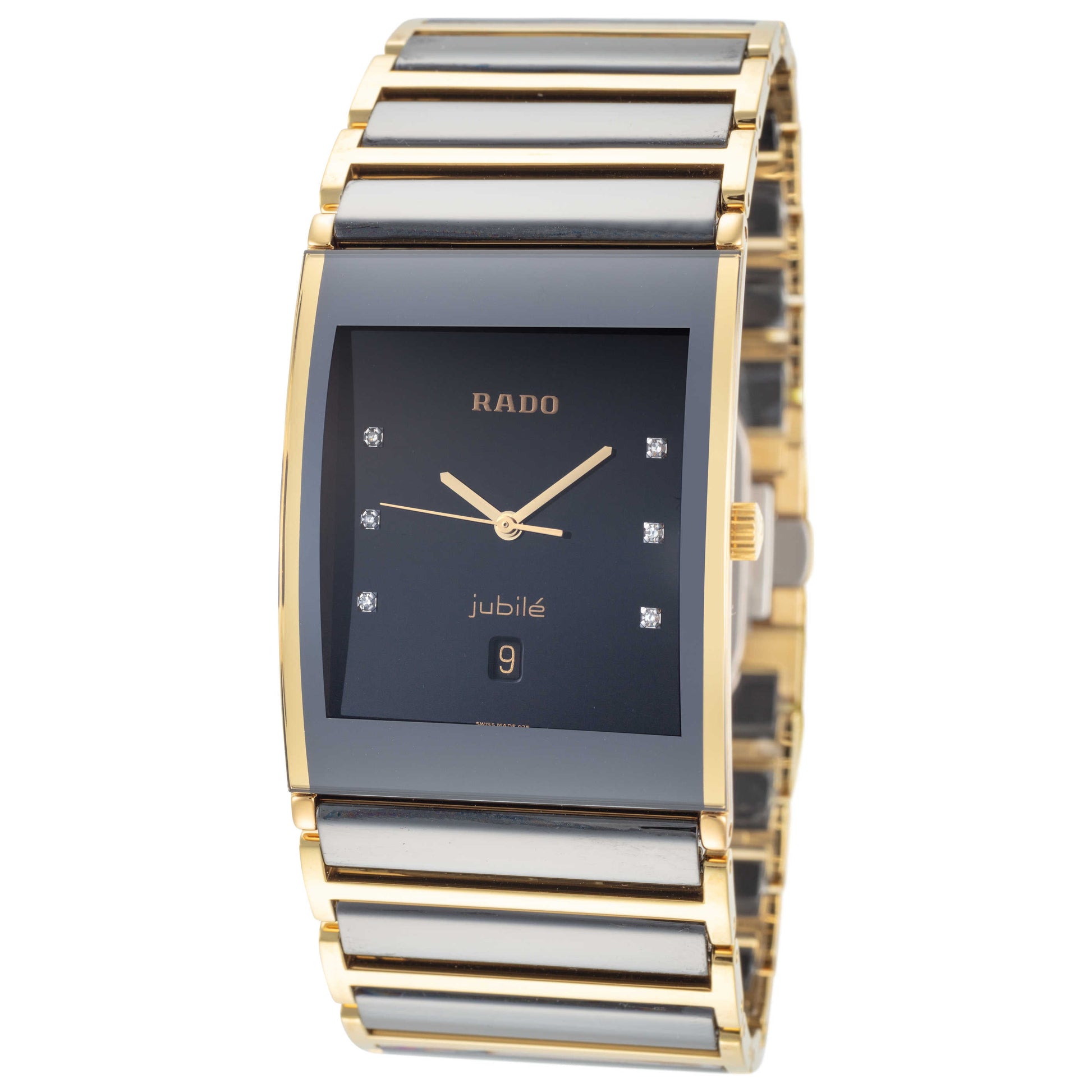 Front view of Rado Integral Men's Swiss Quartz (Battery-Powered) Watch R20862752