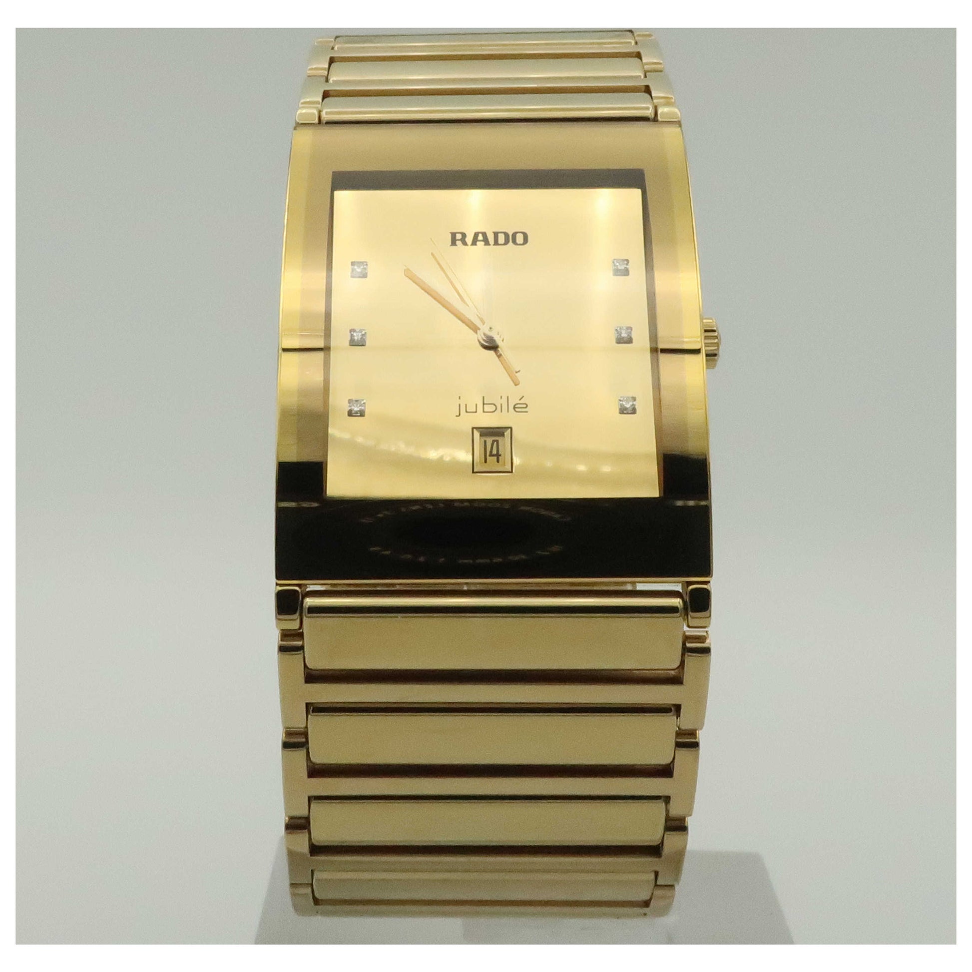 Front view of Rado Integral Men's Swiss Quartz (Battery-Powered) Watch R20863732-PO