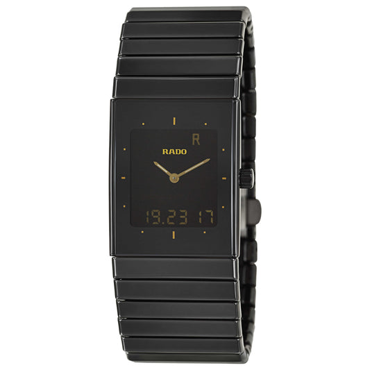Front view of Rado Ceramica Men's Swiss Quartz (Battery-Powered) Watch R21324162