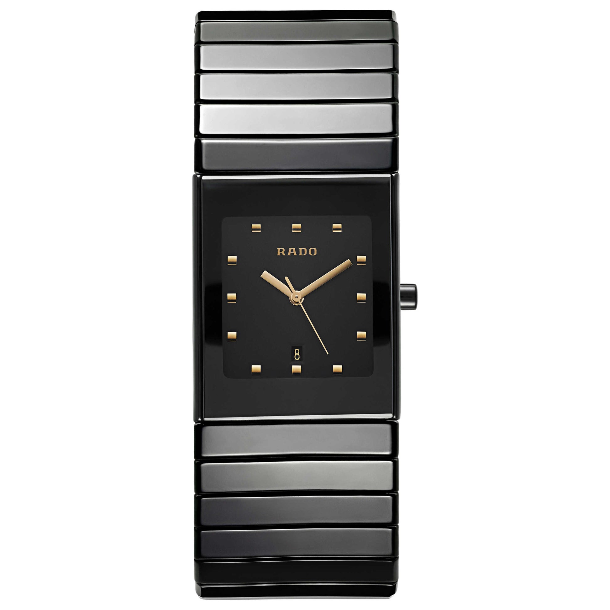 Front view of Rado Ceramica Men's Swiss Quartz (Battery-Powered) Watch R21347162
