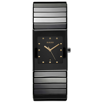 Front view of Rado Ceramica Men's Swiss Quartz (Battery-Powered) Watch R21347162