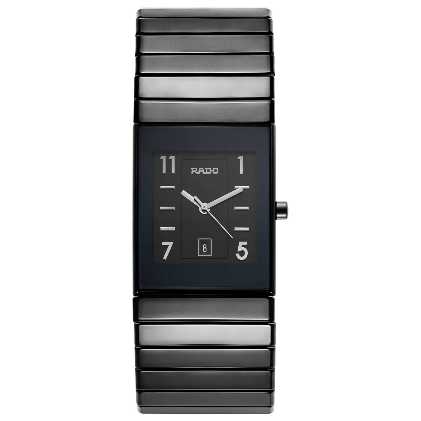 Front view of Rado Ceramica Men's Swiss Quartz (Battery-Powered) Watch R21347202