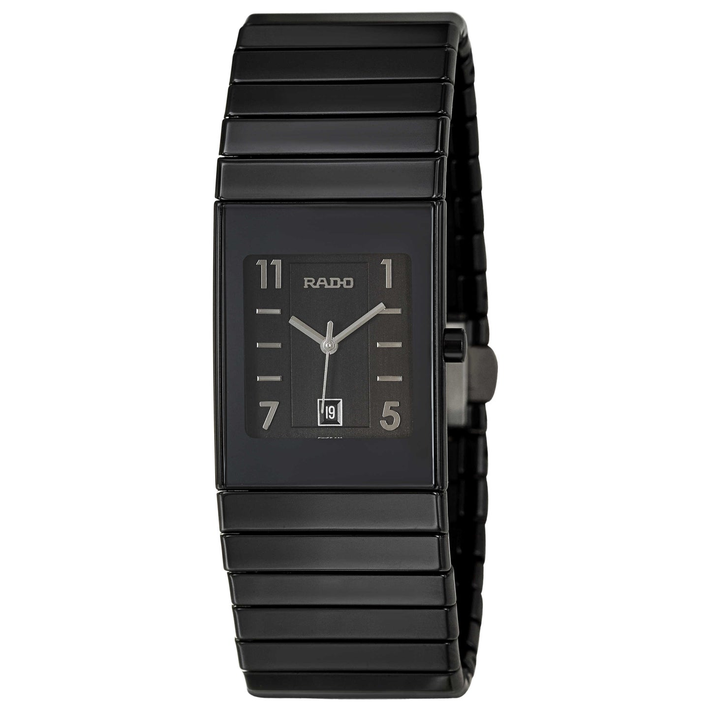 Front view of Rado Ceramica Women's Swiss Quartz (Battery-Powered) Watch R21348202