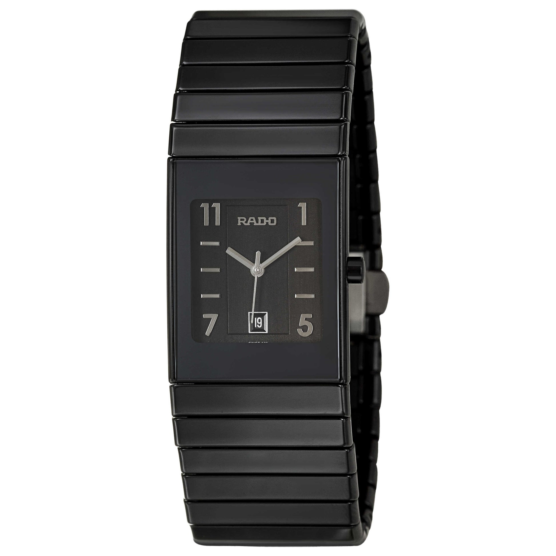 Front view of Rado Ceramica Women's Swiss Quartz (Battery-Powered) Watch R21348202
