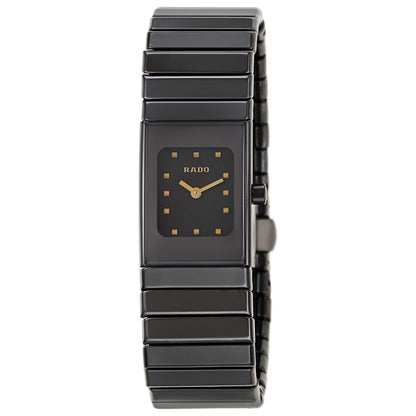 Front view of Rado Ceramica Women's Swiss Quartz (Battery-Powered) Watch R21540162