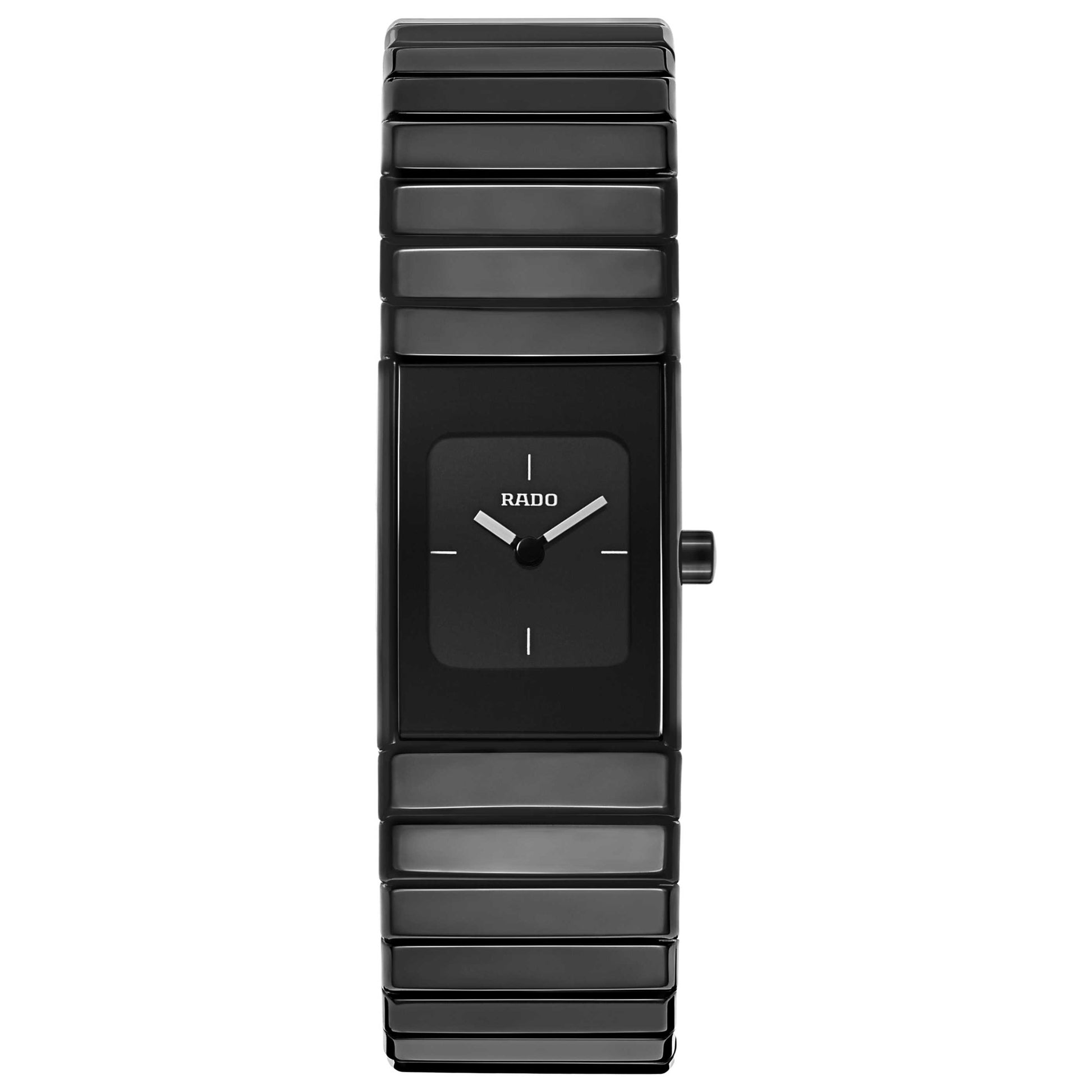 Front view of Rado Ceramica Women's Swiss Quartz (Battery-Powered) Watch R21540242